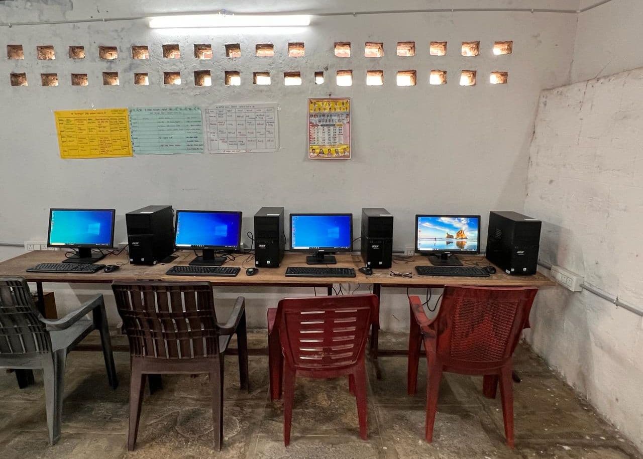 Computer lab donation